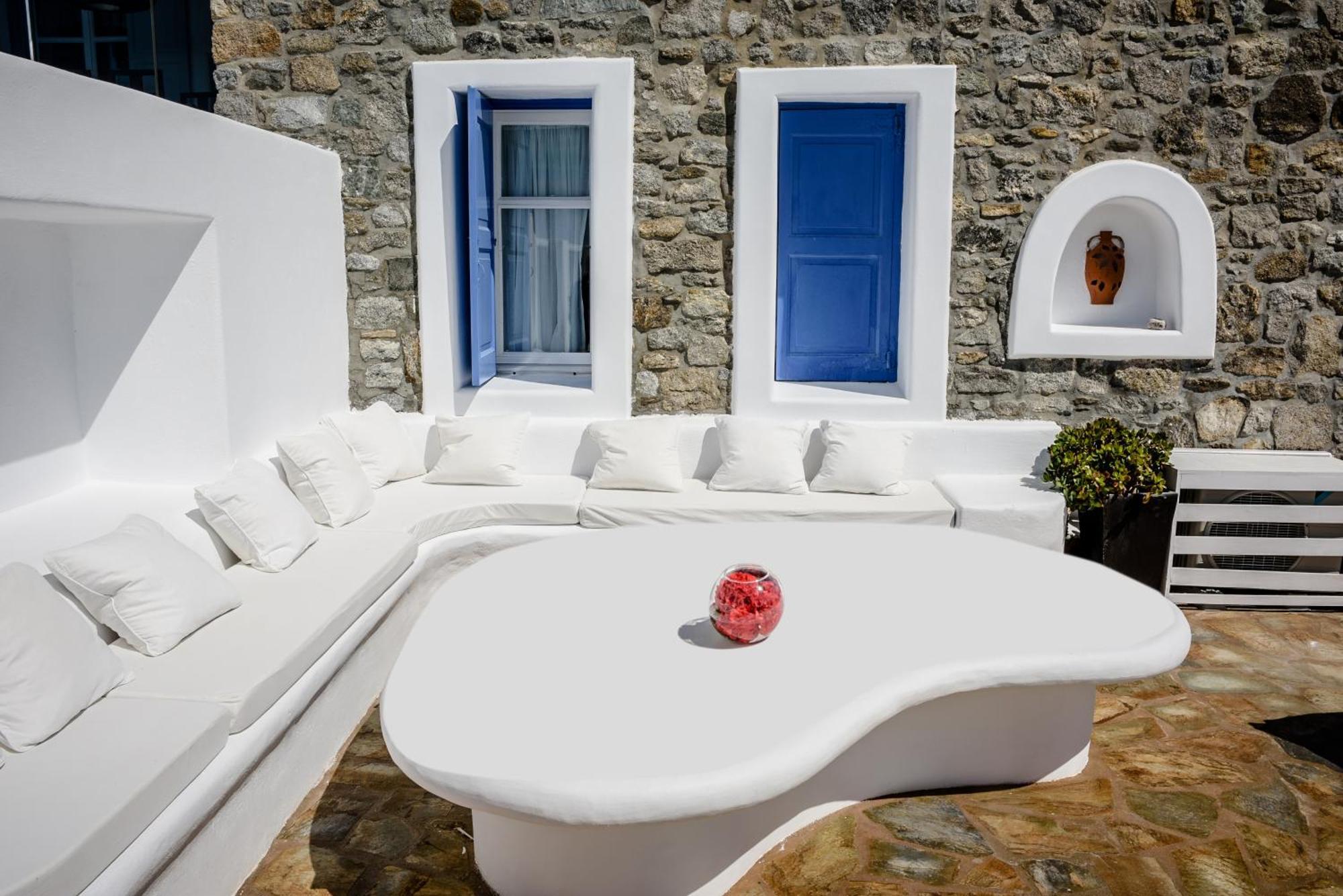 Mykonos Art Villa Kanakia エクステリア 写真