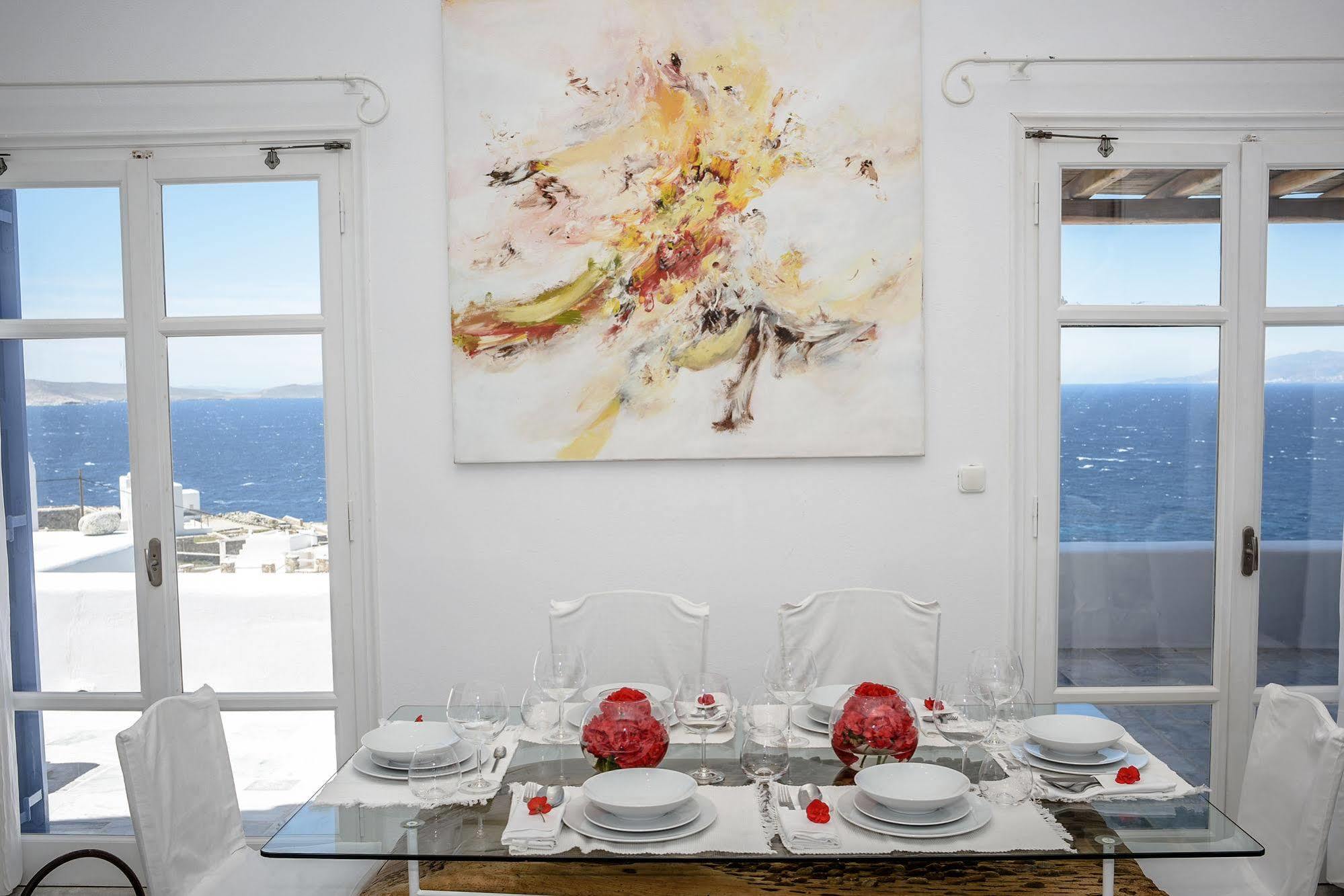 Mykonos Art Villa Kanakia エクステリア 写真