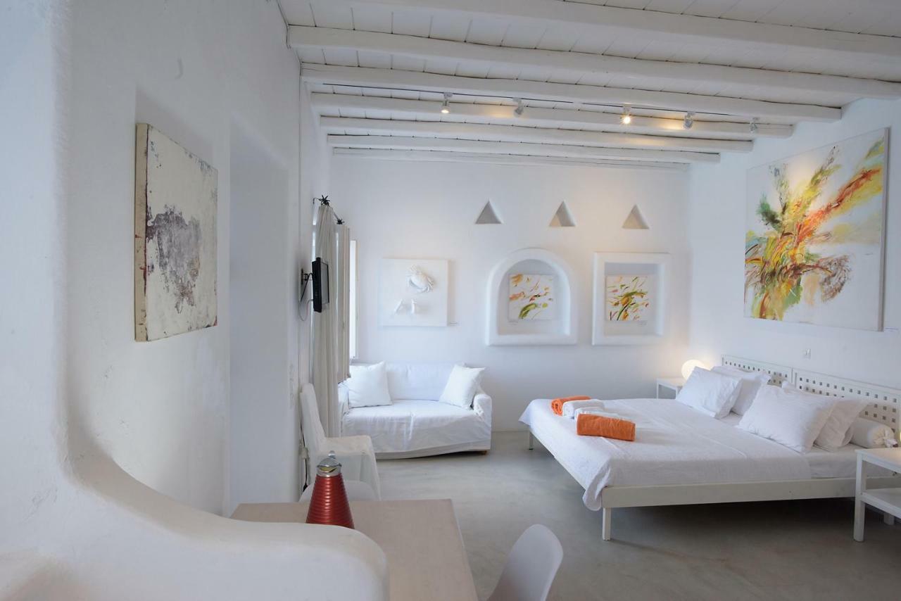 Mykonos Art Villa Kanakia エクステリア 写真